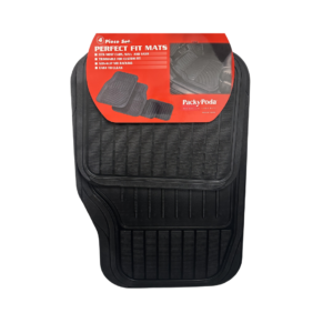 Floor Mat Set Color Black