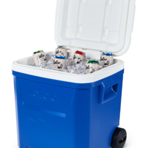 60QT Ice Cooler with Wheels