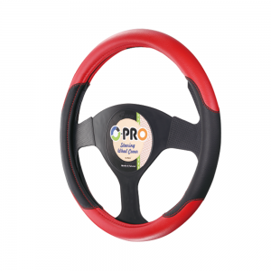Steering Wheel Cover Color Black - Red